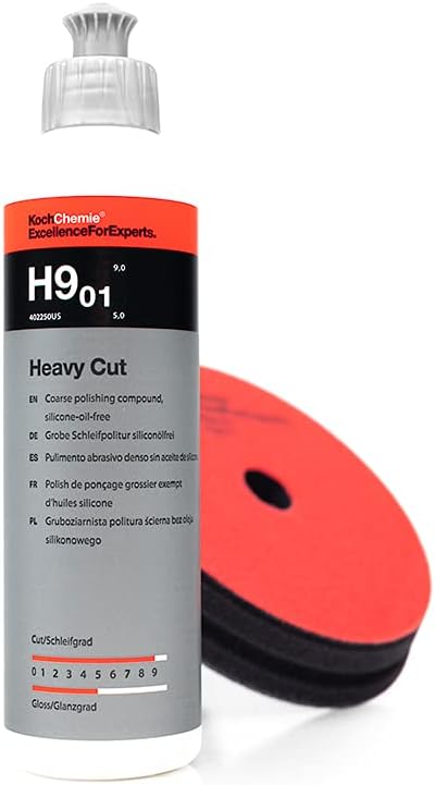 Heavy Cut Coarse Polishing Compound, Silicone-Oil-Free, 1 Liter, Pack of 2 T794