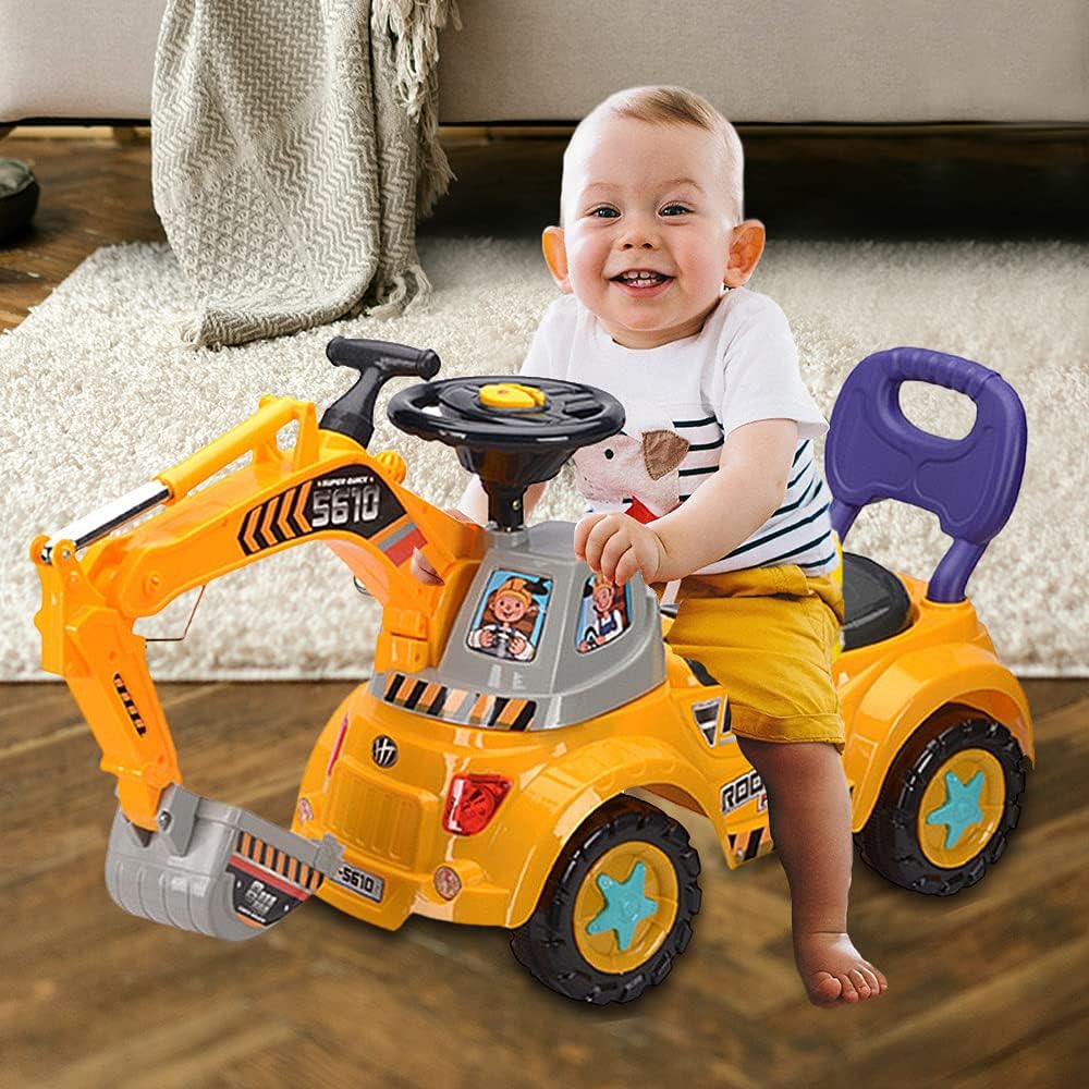 Ride-on Excavator Car with Sounds & Lights L84998
