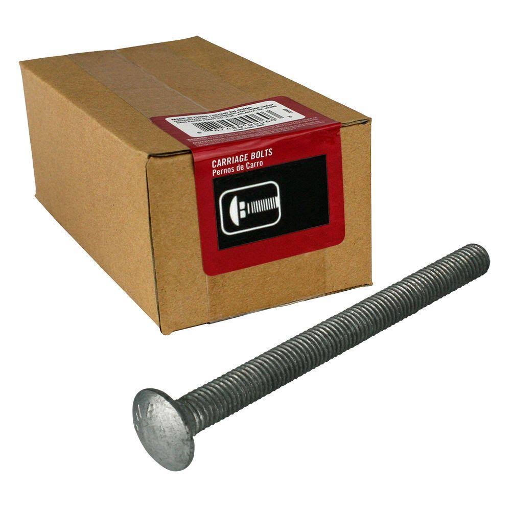 3/8 in.-16 x 8 in. Galvanized Carriage Bolt (25-Pack) V28794