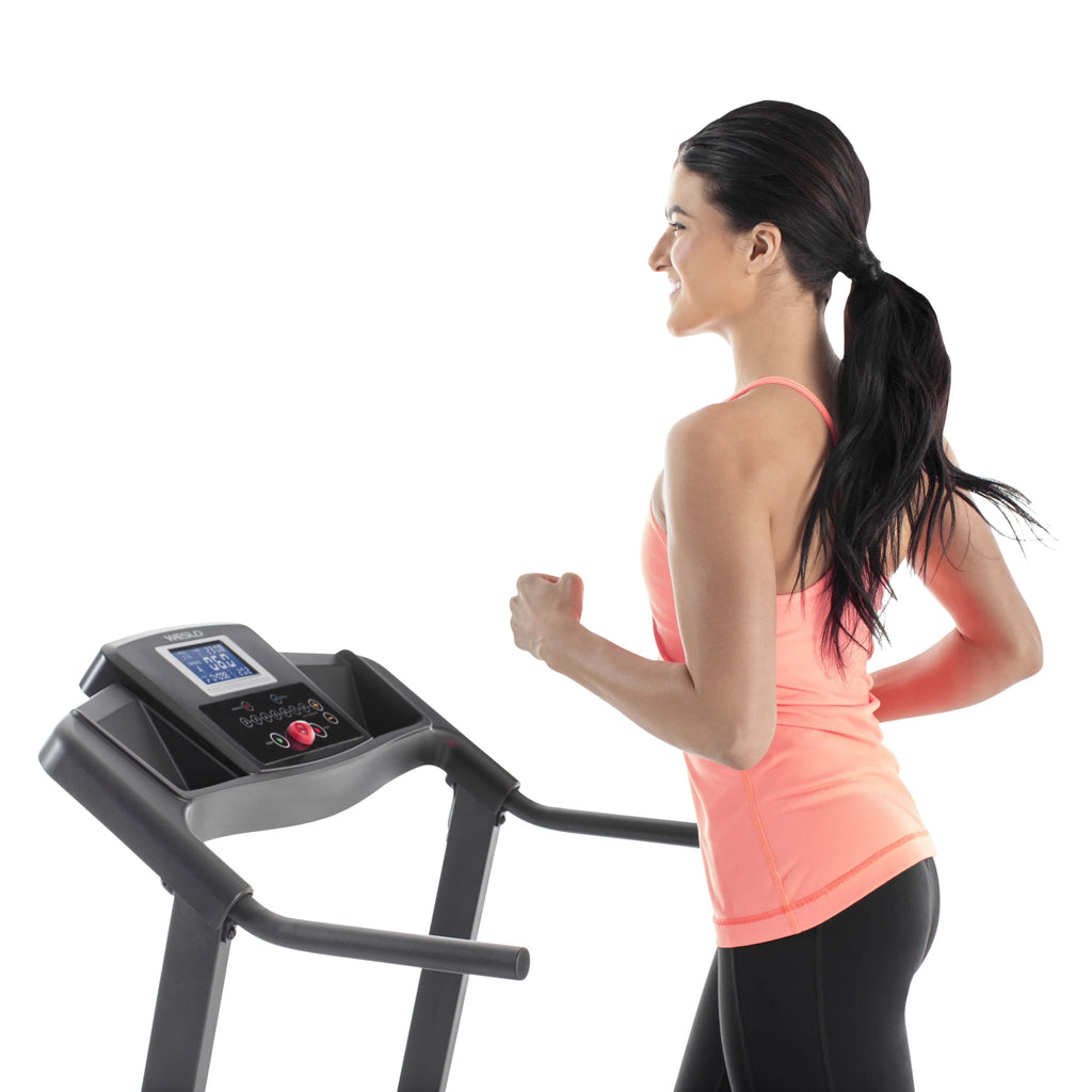 Folding Treadmill with 8 MPH QuickSpeed Controls Y153