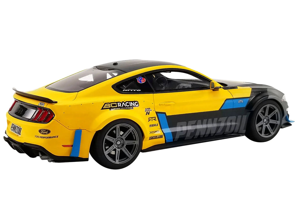 1/18 Diecast Ford Mustang RTR Spec 5 Widebody Model Car Y412