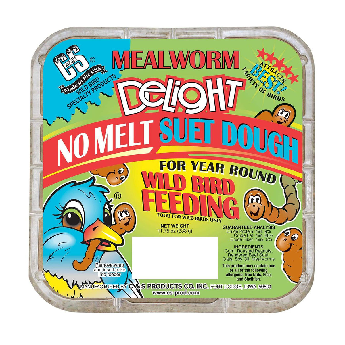 Mealworm Suet Dough Y58402