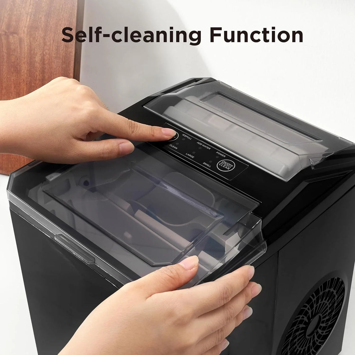 Portable Countertop Ice Maker 26lbs/24hrs Black C617