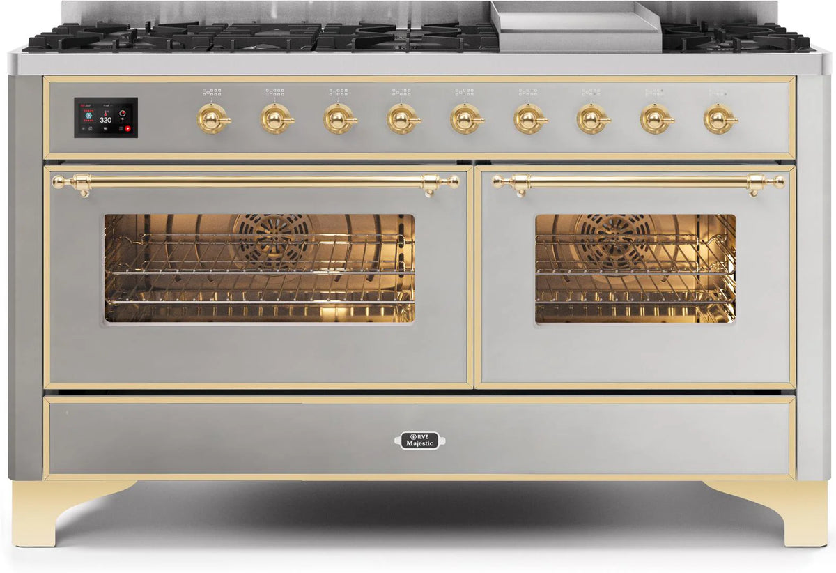 60 Dual Fuel Propane Gas Range Stainless Steel O2941