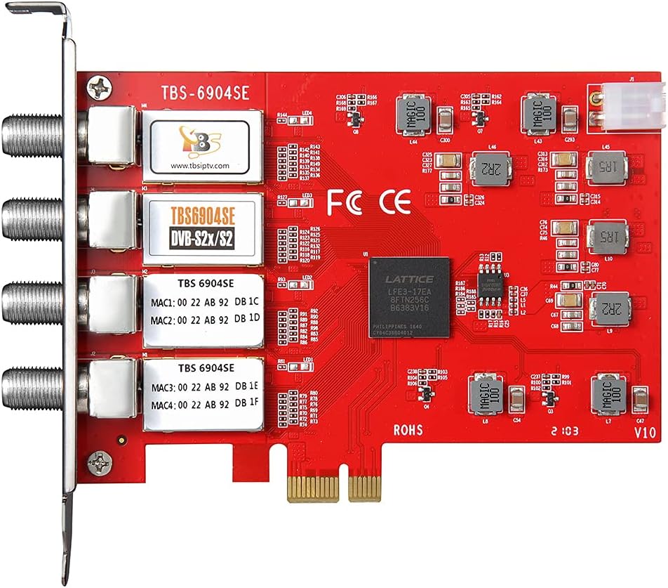 Quad Tuner PCIe Card F67110