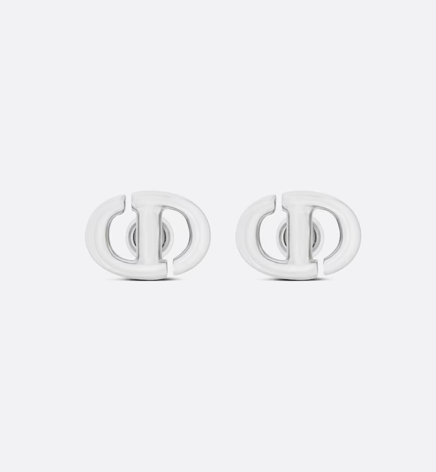 Navy Stud Earrings M4965