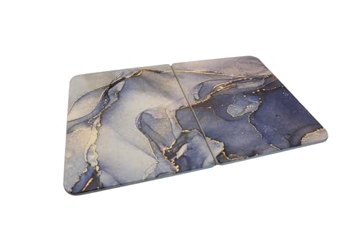Stone Blue Marble Kitchen Drying Mat Q307
