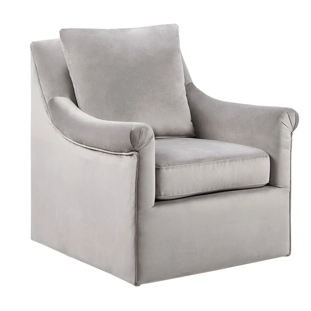 Upholstered Swivel Accent Chair D149