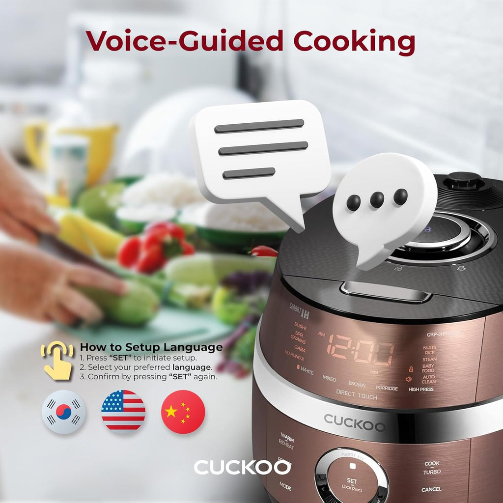 6-Cup Induction Heating Pressure Rice Cooker L450