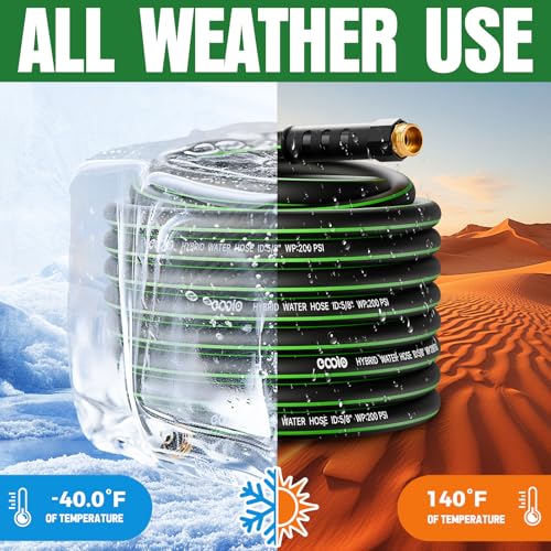 Heavy Duty 25ft Non-Expandable Kink Resistant Water Hose V950227