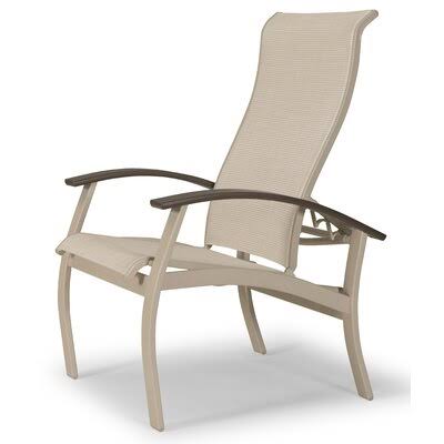 Patio Dining Chair Textured Desert Red Beachwood B237