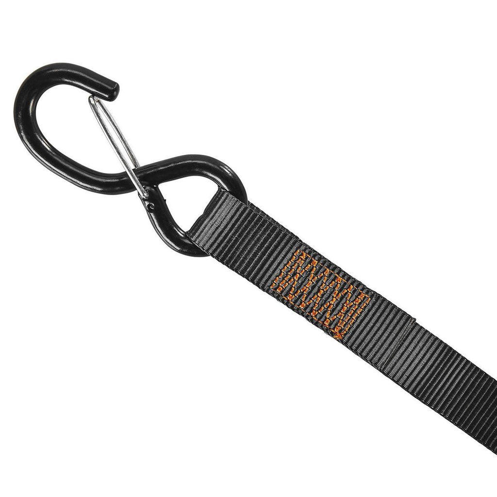 500 lb. Capacity 1 in. x 12 ft. Ratcheting Tie-Downs, 2-Pack Q932574