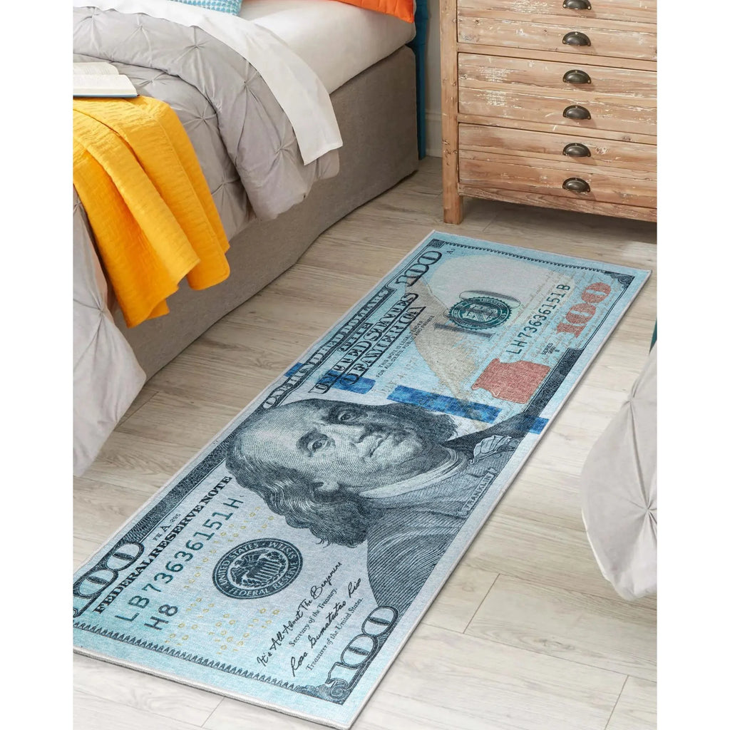 Money Rug Runner 3' x 7'3" O886101