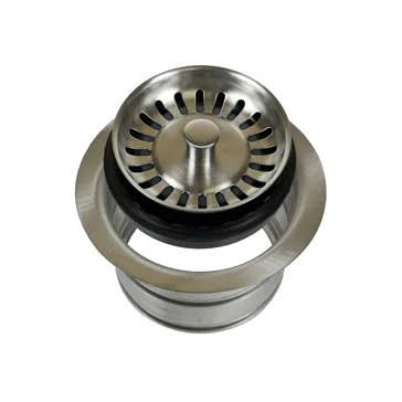 Matte Black/Polished Ni Complete Stopper & Strainer Unit G868380