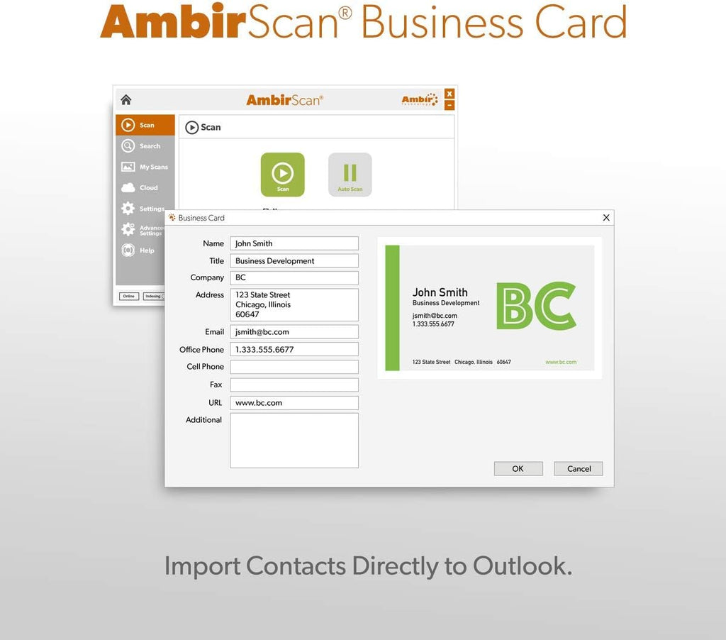 Hybrid Duplex Document Scanner with Receipt Software for Windows PC A12749
