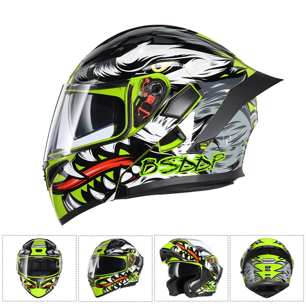 Motorcycle Full Face Helmet P574