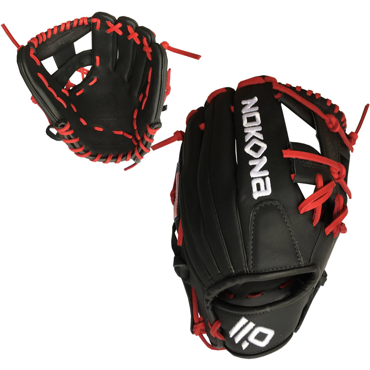 Black 11.5 inch Baseball Glove T350341