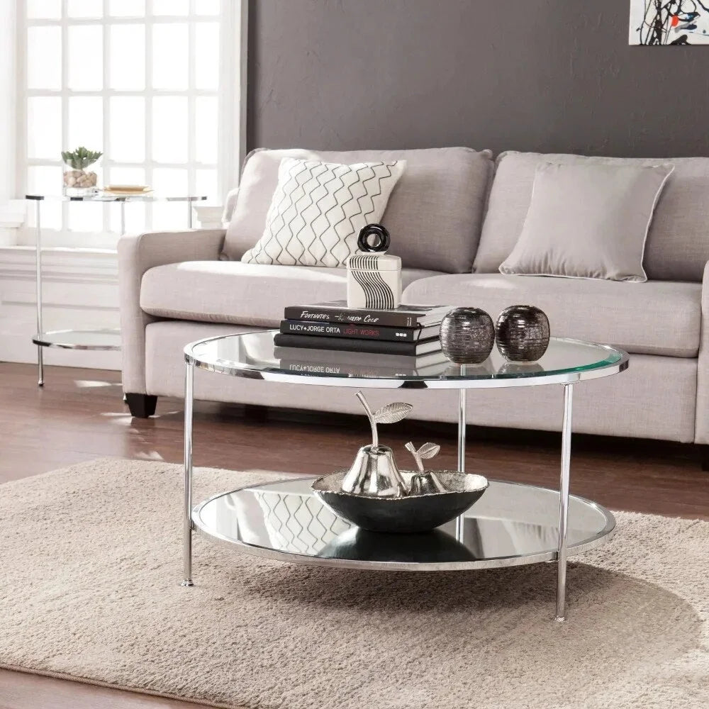 Chrome Coffee Tables O6487