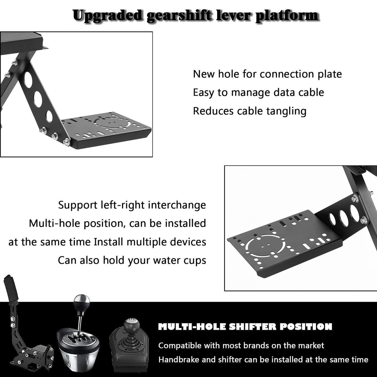 Foldable Racing Steering Wheel Stand D30501