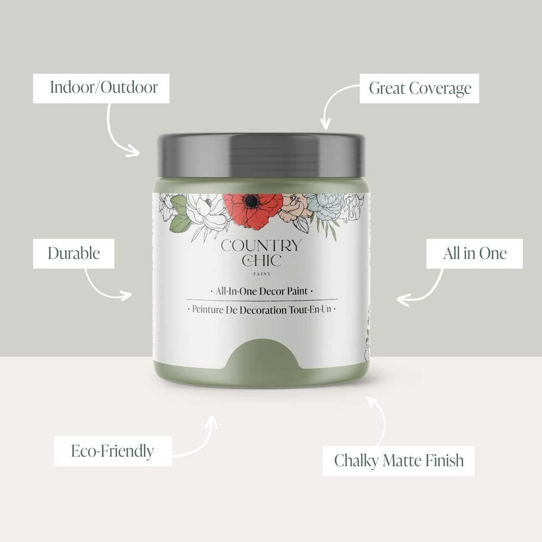 Sage Green Sample (4 oz) Chalk Style Paint B9795