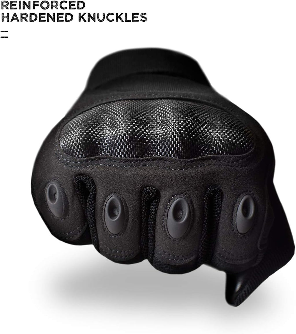 Lightweight Carbon Fiber Motorcycle Gloves with Touch Screen Fingertips Z974