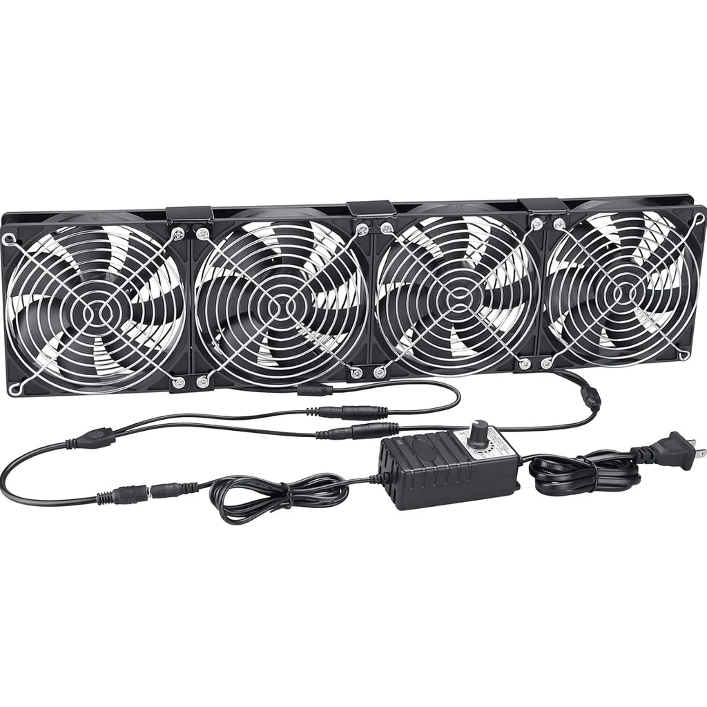 120mm Cooling Fans with Speed Controller J850