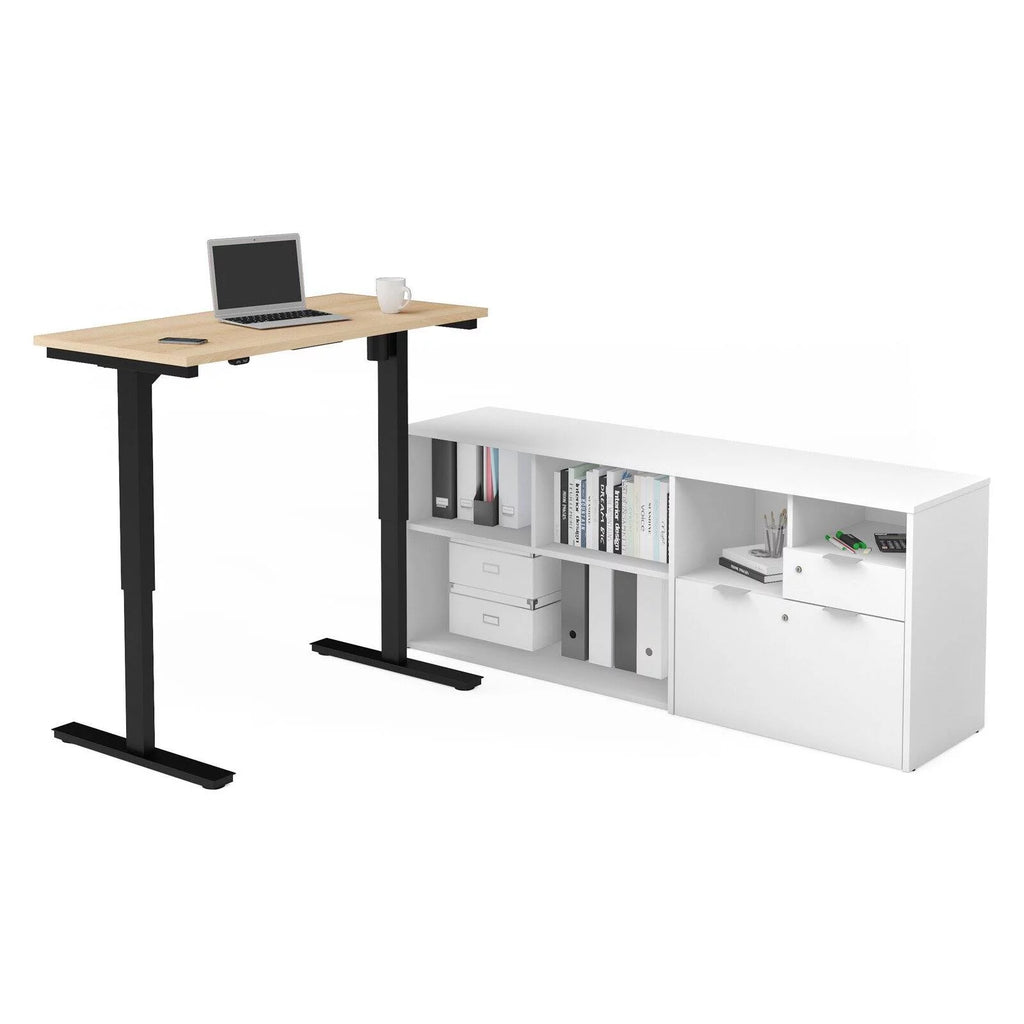 Height Adjustable L-Desk K830