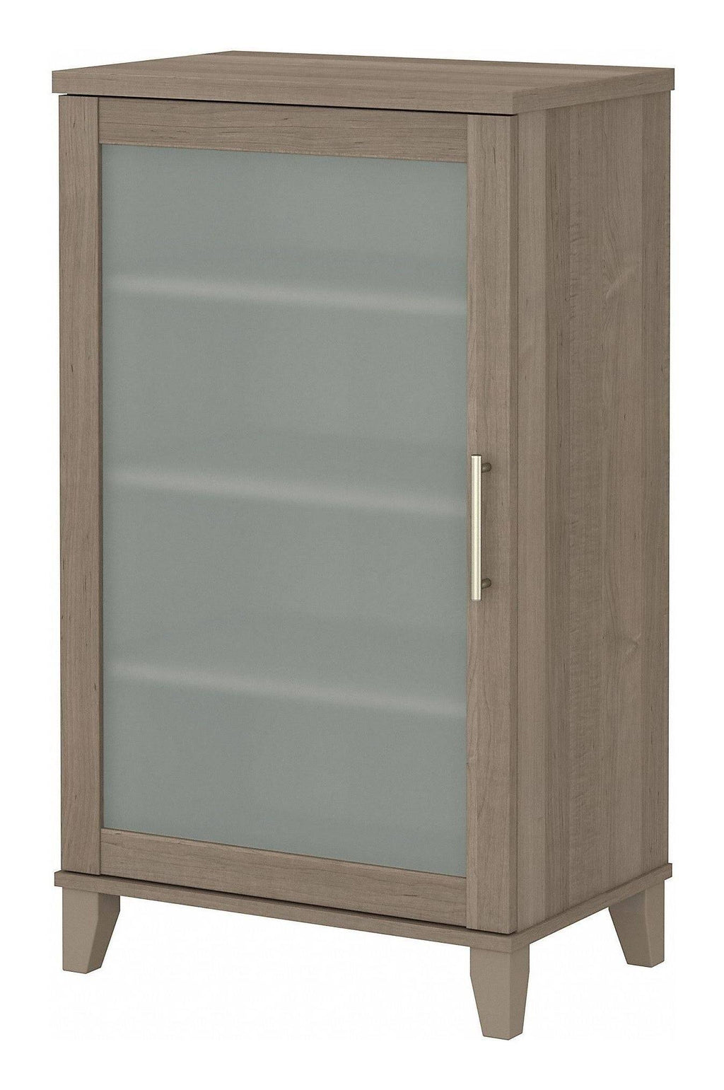 Ash Gray Media Storage Cabinet D92528