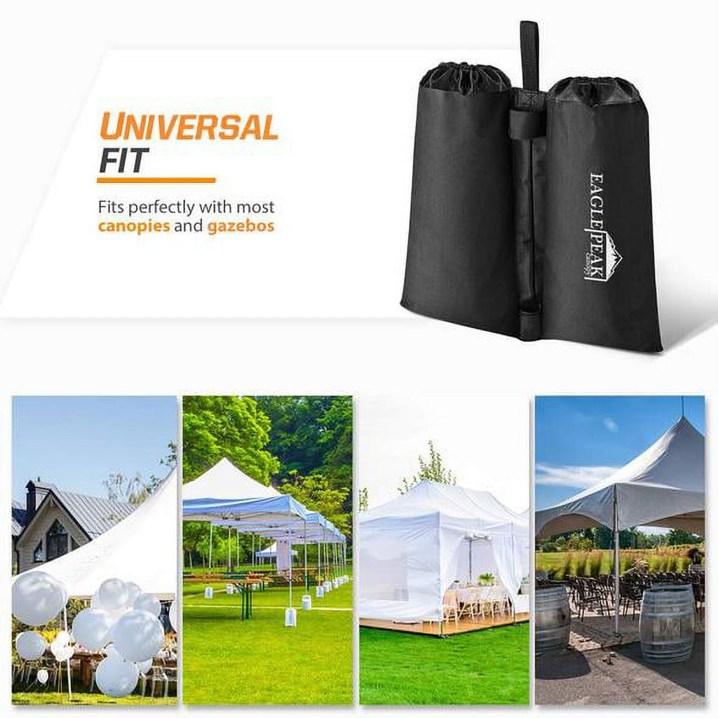 Black Sand-Fill Weight Bag Set 4pcs Per Pack G6446