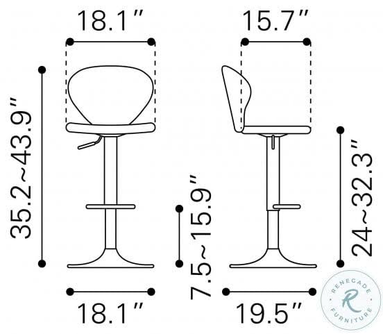 Gray Bar Chair O406