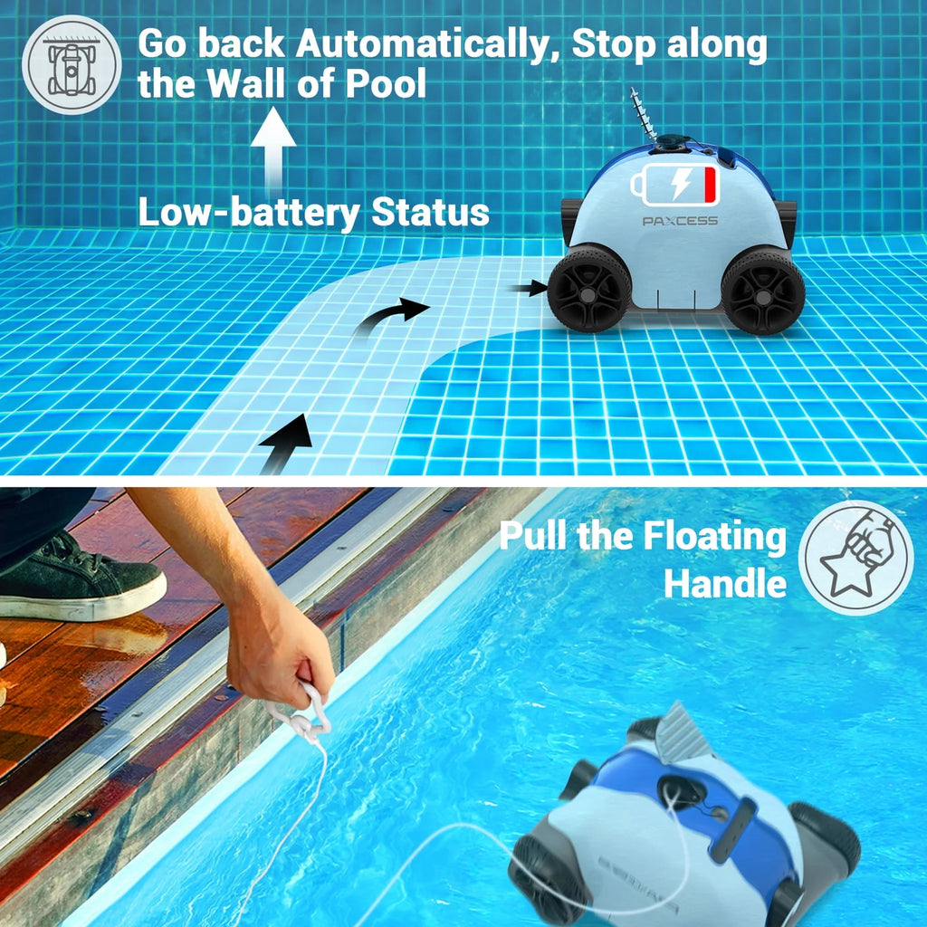 Cordless Automatic Robotic Pool Cleaner L1887