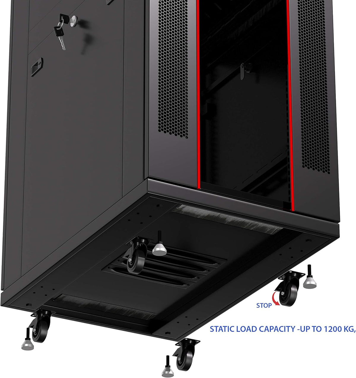 37 U Free Standing Network Rack Cabinet I945