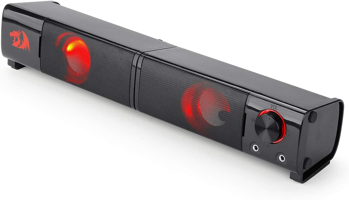 2.0 Channel Stereo Desktop Computer Speakers with Headphone Jack, USB Powered, Pack of 2 R6227