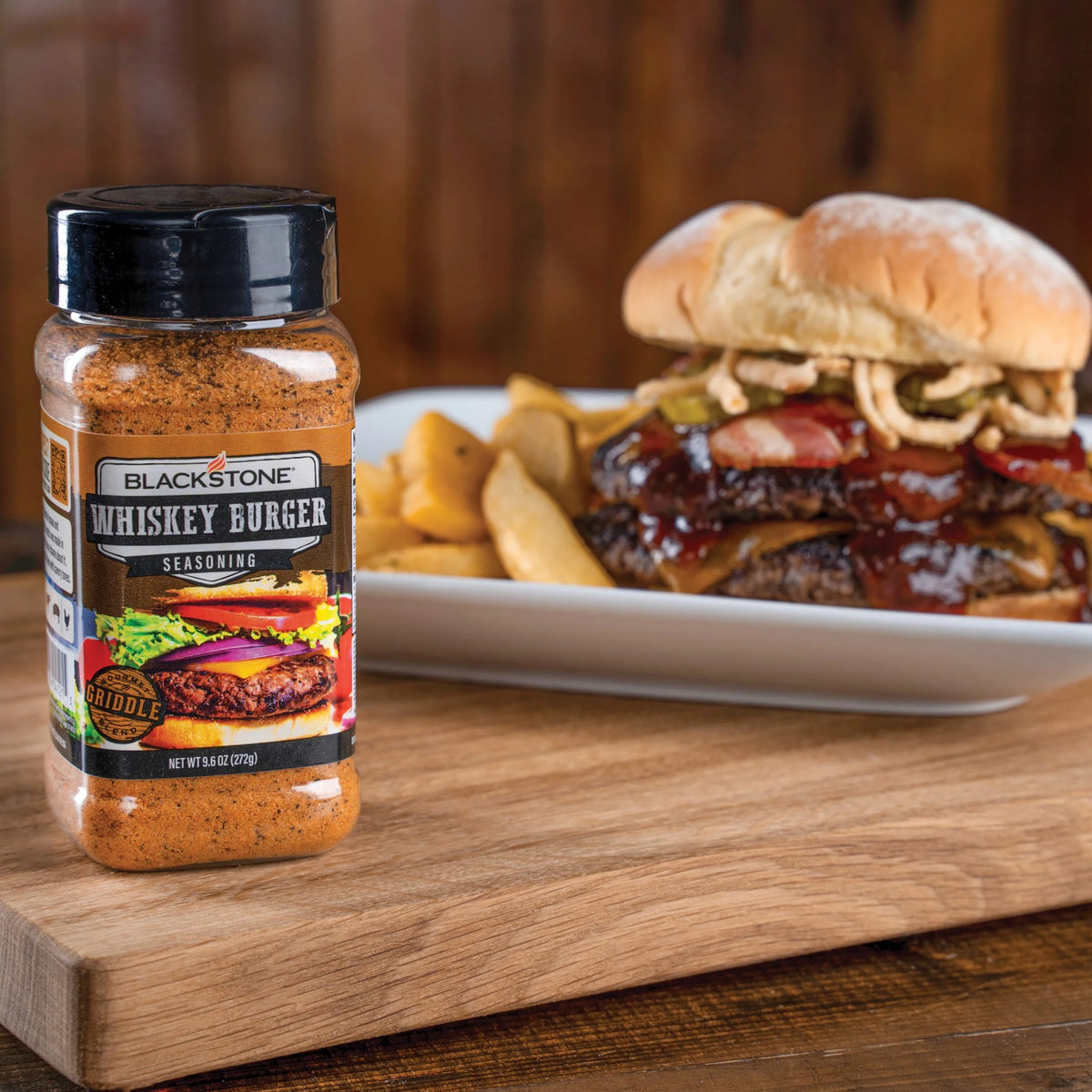 Whiskey Burger Seasoning, 9.6 oz Gluten-Free D335