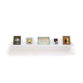 White Wood Floating Shelf J21239