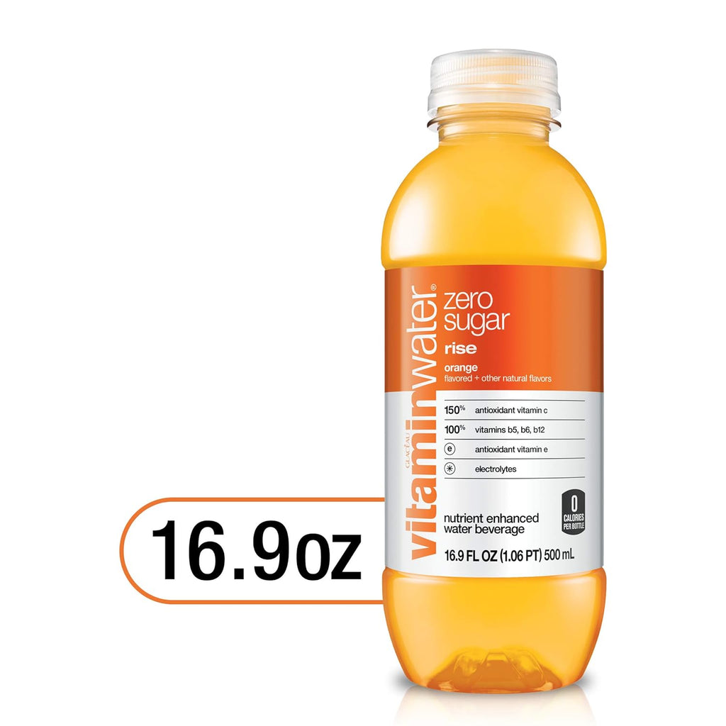 16.9 Fl Oz Pack of 24 Electrolyte Enhanced Orange Water K129