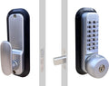 Mechanical Deadbolt Door Lock Chrome D18913