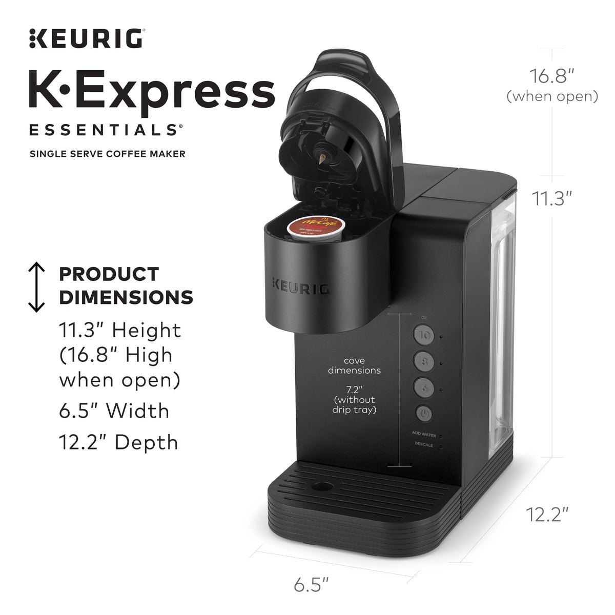 Single Serve K-Cup Pod Coffee Maker K3306