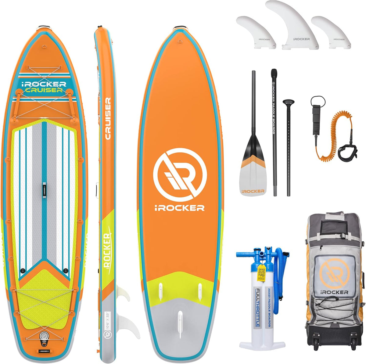 Inflatable Stand Up Paddle Board 10'6 Long 33 Wide 6 Thick G27099