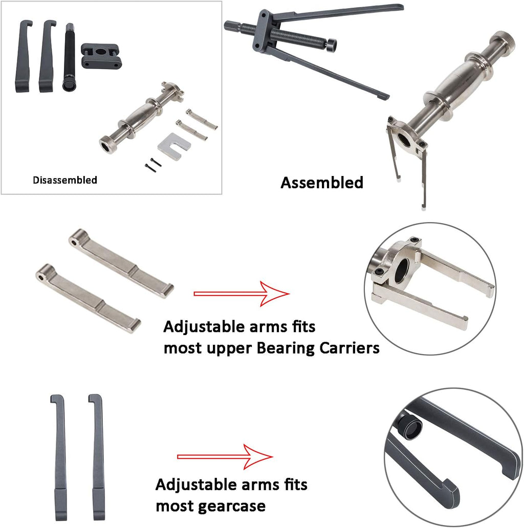 Upper Bearing Carrier Puller & Lower Bearing Carrier Puller & Fuel Water Separator Wrench M361797
