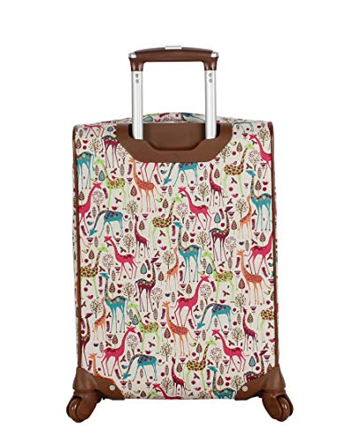 4 Piece Suitcase Set With Spinner Wheels I694788