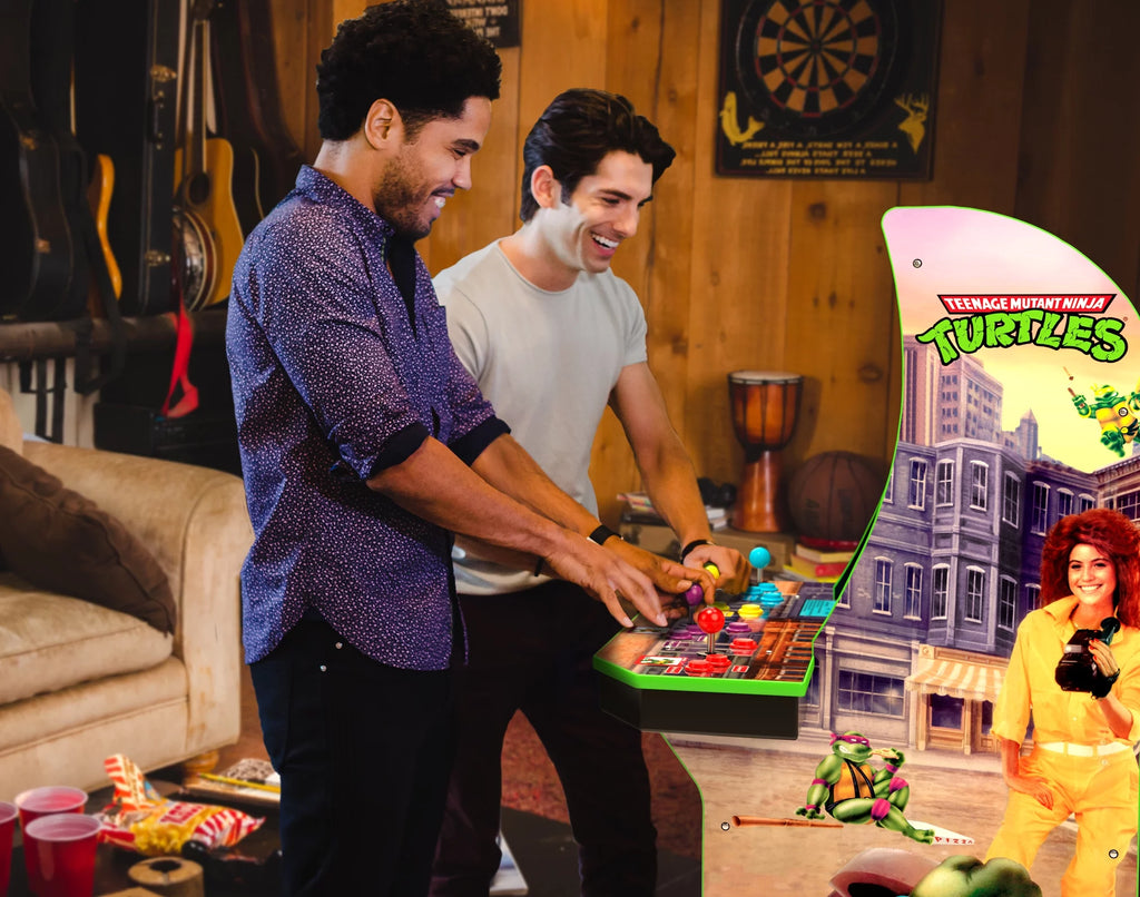 Teenage Mutant Ninja Turtles Arcade Machine with Riser B6232