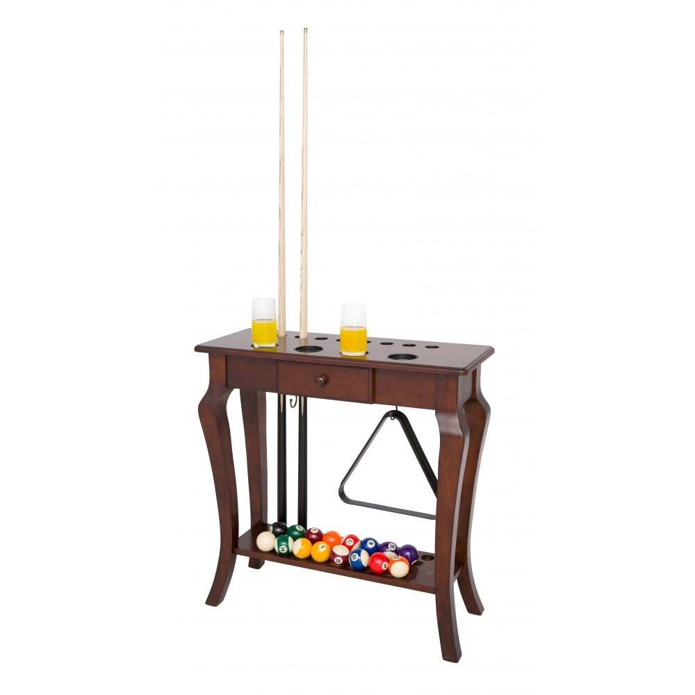 Walnut Finish Floor Cue Rack T6480