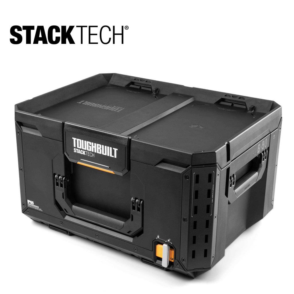 Large 21-in Black Plastic Lockable Tool Box X27094