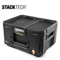 Large 21-in Black Plastic Lockable Tool Box X27094