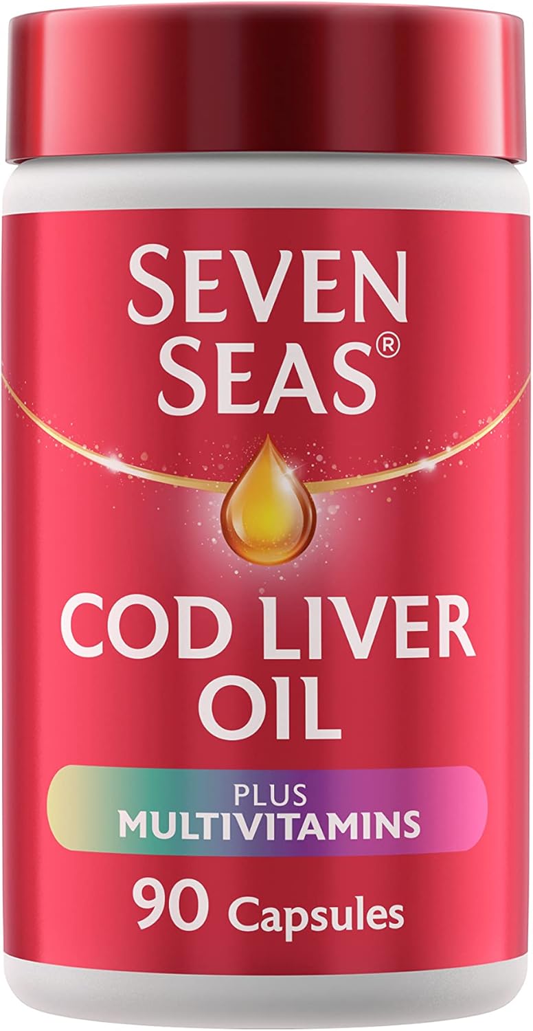 Cod Liver Oil and Multi Vitamins 90 Capsules K595