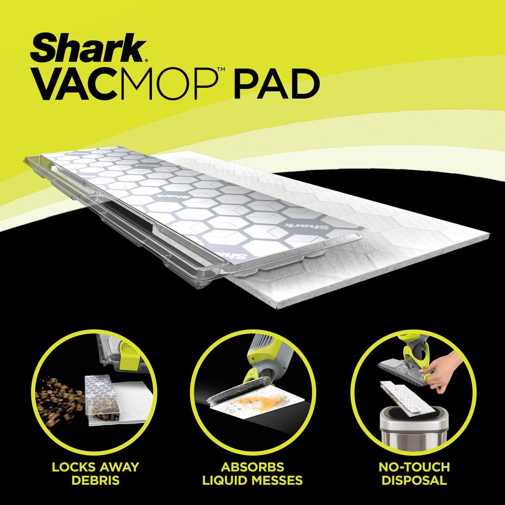 Cordless Hard Floor Vacuum Mop with Disposable Pads W4028