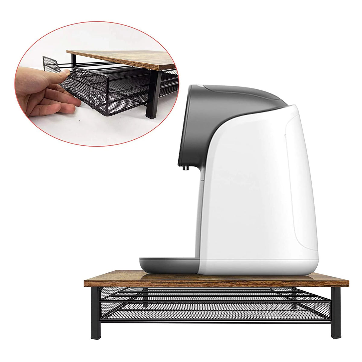 Brown Coffee Pod Drawer Holder for K-cups R71820