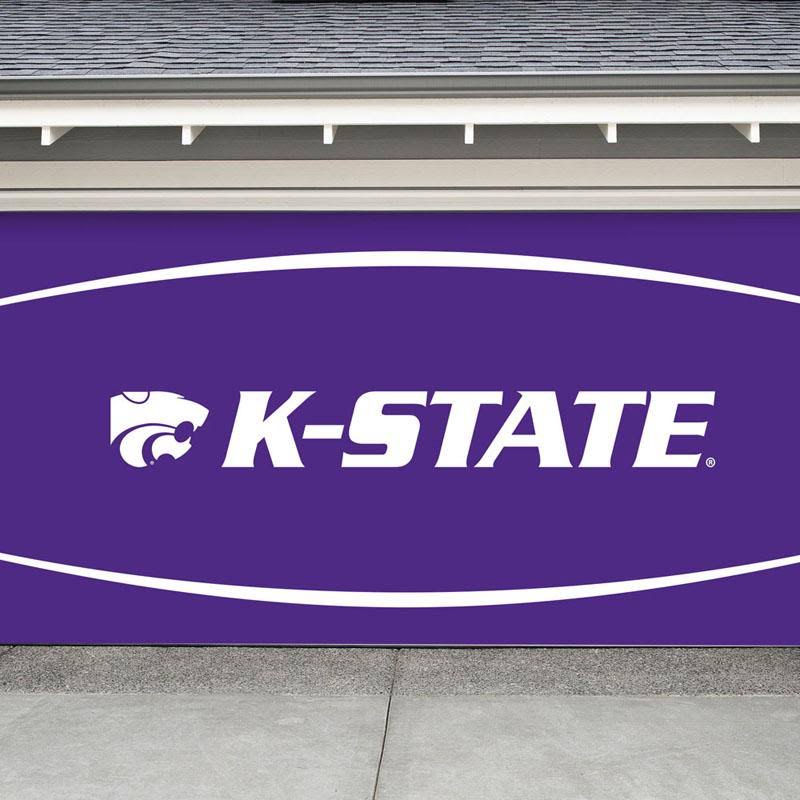 7 x 16 ft. NCAA Double Garage Door Decor H5124