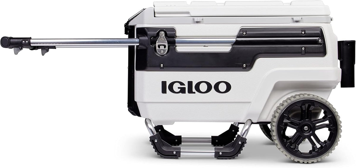 White 70 QT Wheeled All-terrain Cooler Q133061
